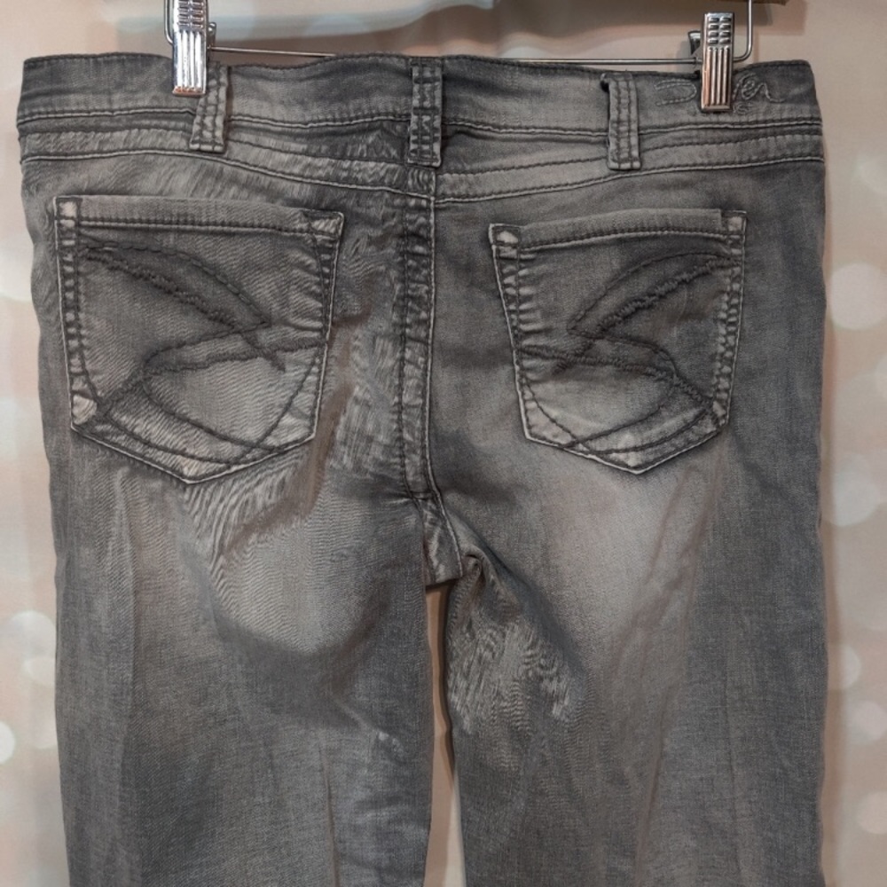 Silver Pixie super skinny faded gray jeans 32 x 31 - Picture 3 of 7